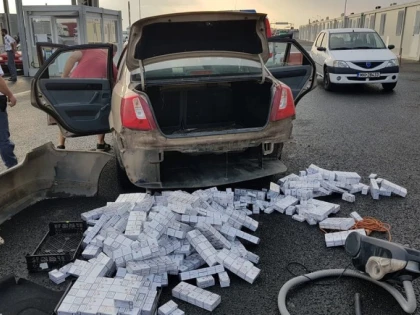 Un traficant maghiar de țigări a fost prins în vama Nădlac