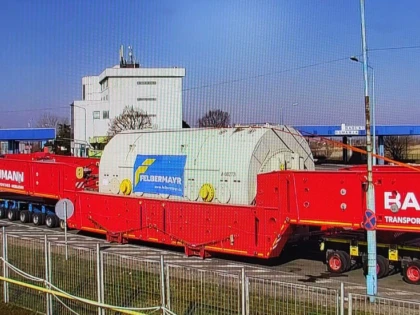 Un transport agabaritic gigantic (788 tone) va traversa județul Arad!