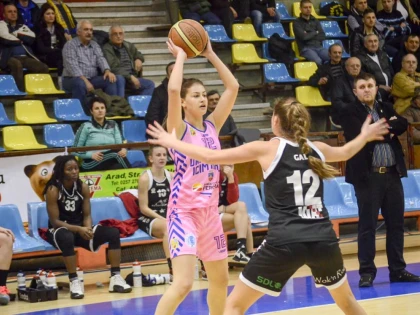 UNIV.GOLDIS ICIM - DANZIO TIMISOARA, IN PRIMUL TUR AL CUPEI ROMANIEI LA BASCHET