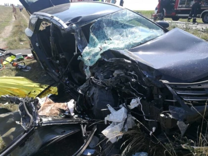 (UPDATE) Accident grav la ieșirea de pe autostradă, la Nădlac