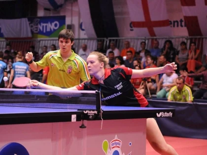 UPDATE - BERNADETT BALINT FACE FURORI LA EUROPENE: ARGINT LA DUBLU MIXT SI BRONZ LA DUBLU FETE!