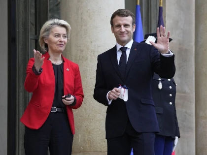 Ursula von der Leyen şi Macron, vizită de 3 zile în China