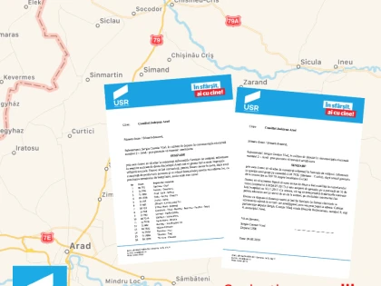 USR Arad duce mai departe proiectul ”Drumurile la control”