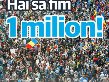 USR Arad: ”Hai să fim un milion!”