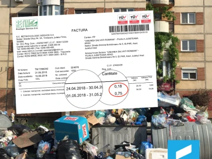 USR Arad: ”Noi am primit factura! Voi?”