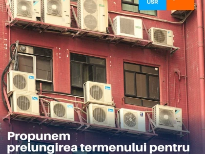 USR PLUS propune prelungirea termenului pentru demontarea aparatelor de aer condiționat