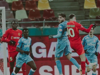 UTA a fost spectatoare în fața liderului FCSB și suferă cea mai clară înfrângere stagională