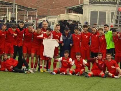 UTA a învins rivala Poli în Liga Elitelor U17, înfrângere înainte de vacanță pentru juniorii mari