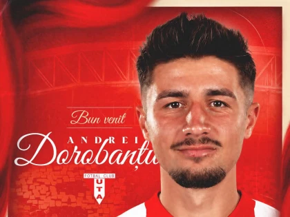 UTA a transferat un internațional de tineret. Andrei Dorobanțu a semnat cu echipa arădeană