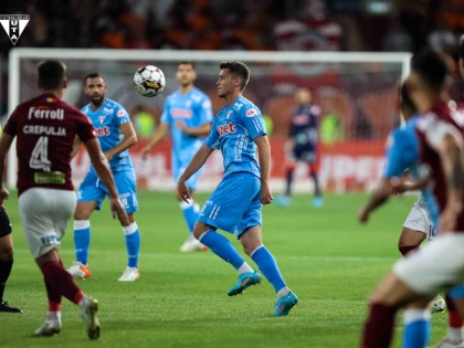 UTA ajunge în zona periculoasă a clasamentului, după a patra deplasare fără gol marcat!