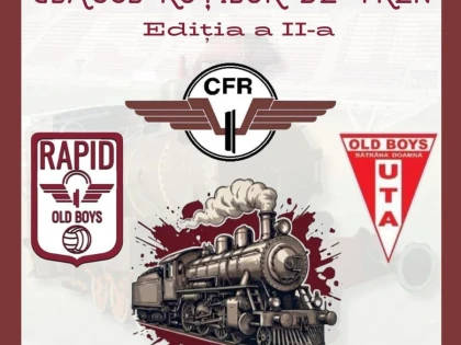 UTA Bătrâna Doamnă participă la Trofeul „Glasul Roților de Tren”, din Giulești