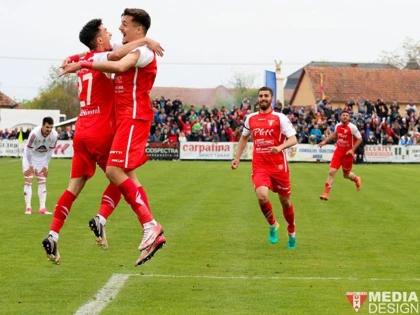 UTA - Chindia 2-2 şi “roş-albii” aşteaptă barajul!