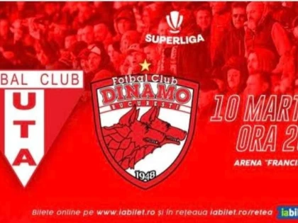 UTA - Dinamo, meci de risc maxim! Sute de fani ai "câinilor" vin la Arad!