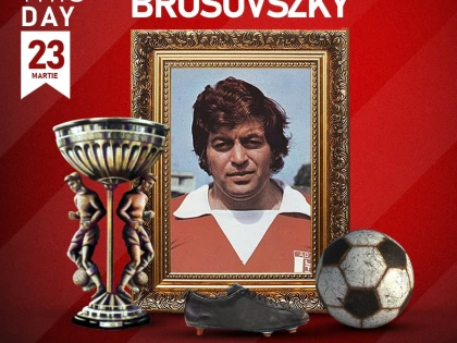 UTA îşi aminteşte astăzi de marele său fotbalist, Ladislau Brosovszky