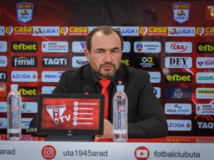 UTA nu are voie să piardă cu Chindia: "Trebuie să schimbăm această realitate"