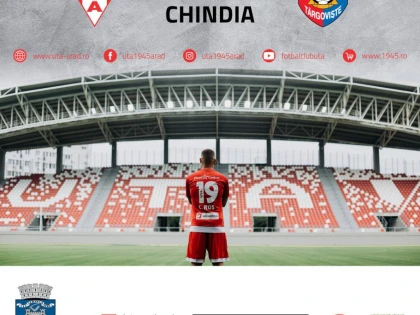 UTA pune în vânzare bilete virtuale pentru meciul de sâmbătă, cu Chindia
