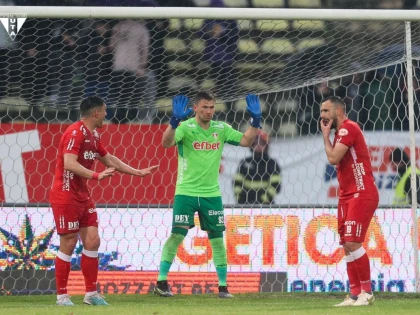 UTA ratează incredibil victoria în Trivale! Argeșul a avut trei penalty-uri, ultimul dictat după minutul 100!