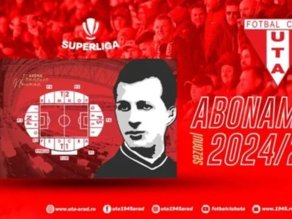 UTA reia de astăzi campania de vânzare a abonamentelor pentru SuperLiga