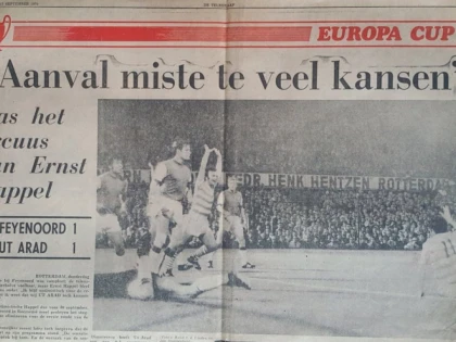 UTA rememorează marele ei gol! A trecut, de atunci, jumătate de secol...
