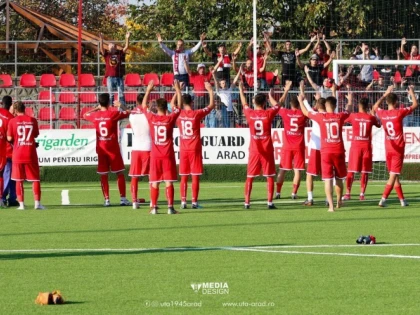 UTA se apropie de plutonul fruntaş al Ligii a II-a