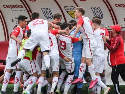 UTA spulberă FCSB şi este mare favorită la calificarea în finala Ligii Elitelor U17!