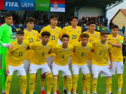 Utiștii Cibi și Pop au jucat pentru România U18, în remiza amicală cu vecinii sârbi