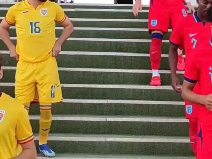 Utiștii Pop și Iurasciuc au fost părtași la eșecul dur al naționalei U19, în fața Angliei