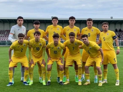 Utistul Rareș Pop a jucat mai mult de o oră în victoria României U19 cu Germania