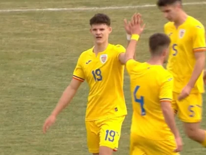 Utistul Raul Stanciu a marcat în amicalul naționalei U17 cu Republica Moldova
