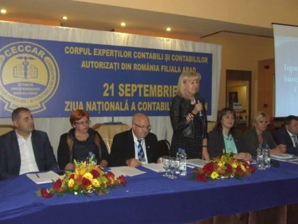 UVVG ARAD, PREZENTĂ LA „ZIUA NAȚIONALĂ A CONTABILULUI ROMÂN“