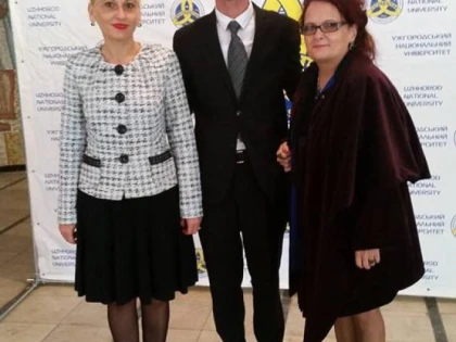 UVVG, PREZENTĂ LA ANIVERSAREA UNIVERSITĂȚII DIN UZHHOROD (UCRAINA)