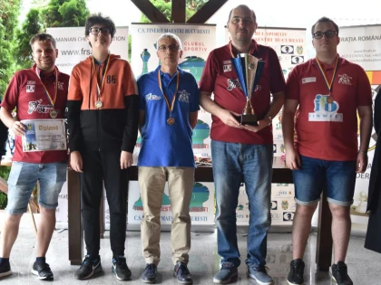 Vados Arad, al treilea an la rând pe podium! Este vicecampioana României la şah rapid