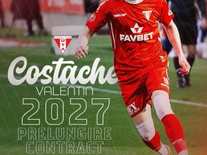 Valentin Costache a semnat un nou contract cu UTA