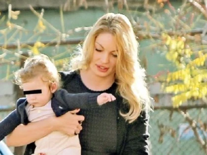 Valentina Pelinel, încântată de cadoul primit de fiul său