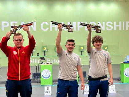 Vicecampion european, pistolarul arădean Luca Joldea va trage și la Mondialele juniorilor!