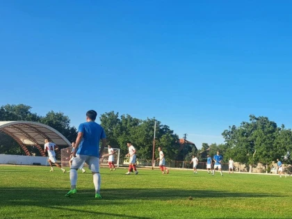Victoria Felnac a trecut la limită de Viitorul Arad, într-un meci amical