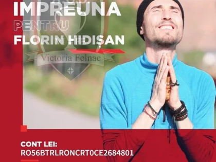 Victoria Felnac se alătură campaniei "Împreună pentru Florin Hidișan!"