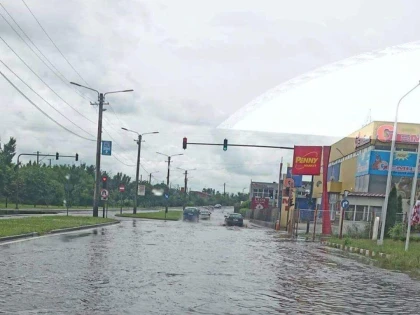 (VIDEO) Noi inundații în Arad! Lucrul bine făcut iese la iveală