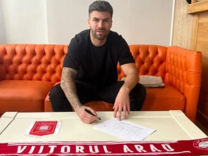 Viitorul Arad și-a adus atacant cu aproape 150 de meciuri în Liga a II-a!