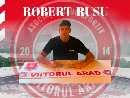 Viitorul și-a întărit poarta cu tânărul Robert Rusu