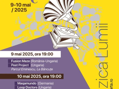 Vineri începe World Music Festival, găzduit de Parcul Eminescu din Arad