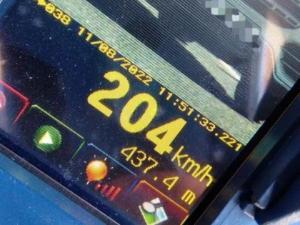 Viteză excesivă pe Autostrada A1, între Pecica și PTF Nădlac II
