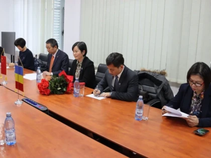 Vizită cu ocazia inaugurării ”Centrului Romania-China de Medicină Tradițională Chineză”