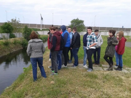 VIZITĂ LA STAȚIA DE EPURARE ARAD, ÎN CADRUL SĂPTĂMÂNII "ȘCOALA ALTFEL"
