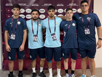 Vlad Petrean a concurat la Campionatul European de cadeți la lupte