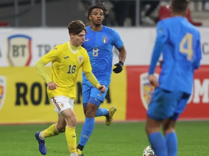 Vulturar și Rareș Pop au fost pe teren în eșecul dur al României U19