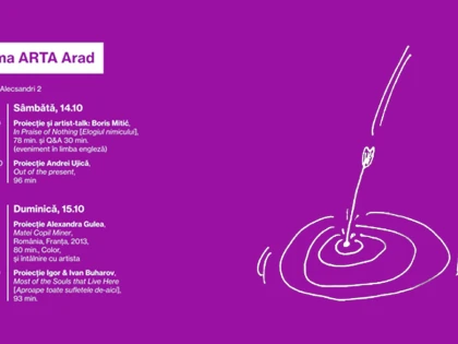 Weekend de artă la Cinema Arta