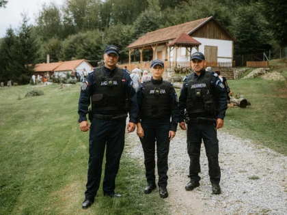 Weekend încărcat pentru jandarmii arădeni