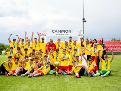 Weekend prolific pentru juniorii utiști: echipa U17 și-a primit trofeul și medaliile de campioni!