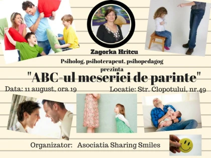 Workshop în sprijinul părinților care doresc să-și îmbunătățească relația cu copiii